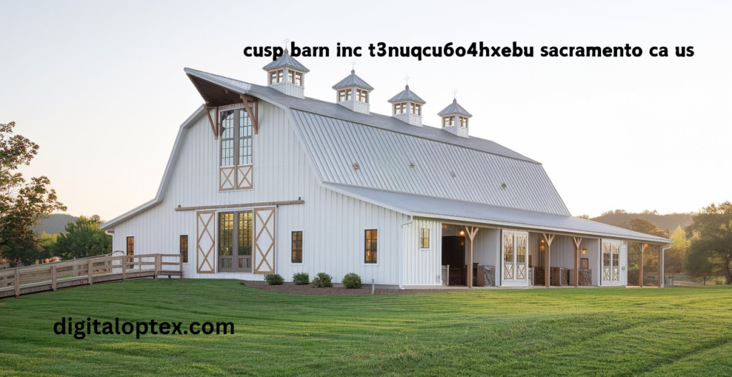 cusp barn inc t3nuqcu6o4hxebu sacramento ca us